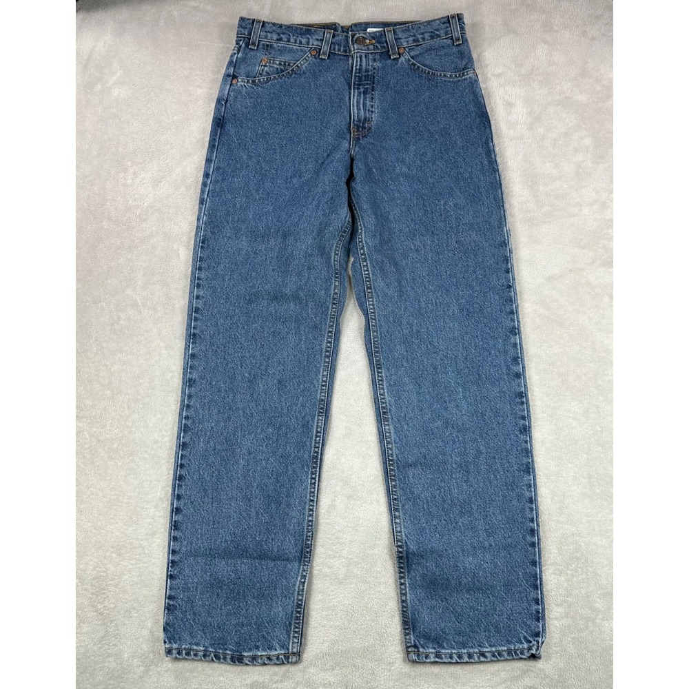 Vintage Levi's 550 Jeans Mens 32x30 Blue Relaxed Fit Orange Tab Made in USA 90s - Picture 2 of 16